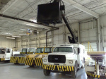 Aircraft Deicers, Gasoline Aircraft Deicer Truck; Open Basket