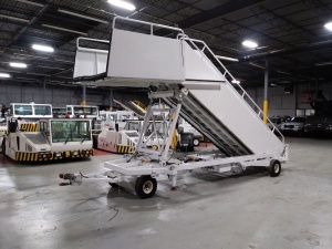 AMSS Electric Assist Towable Aircraft Stairs