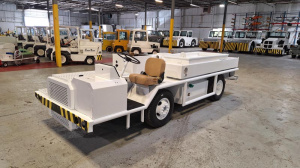 ACE/ DEVTEC 1410-5030 Aircraft Lavatory Service Truck - Left Front Corner View