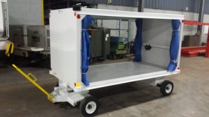Parkan Covered Baggage Cart; CBC 5010